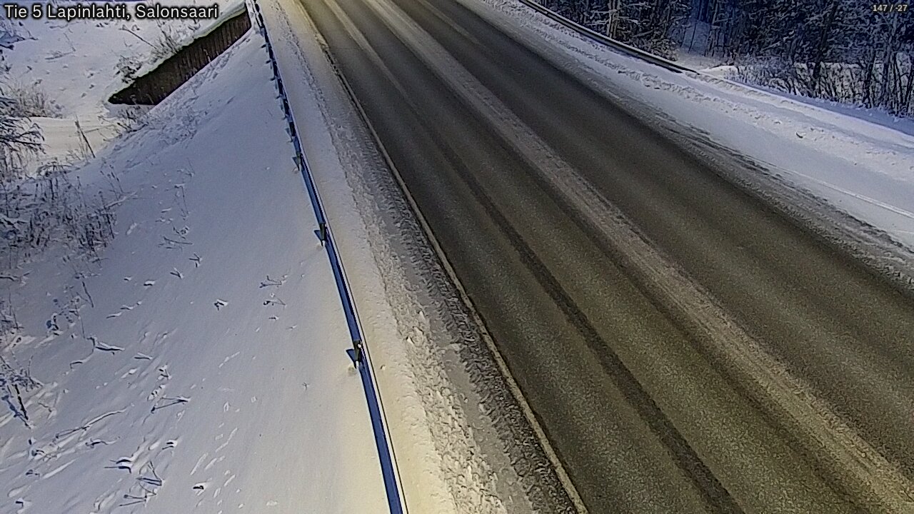 Weather Camera Image Road 5 Lapinlahti, Salonsaari, Lapinlahti, Pohjois-Savo
