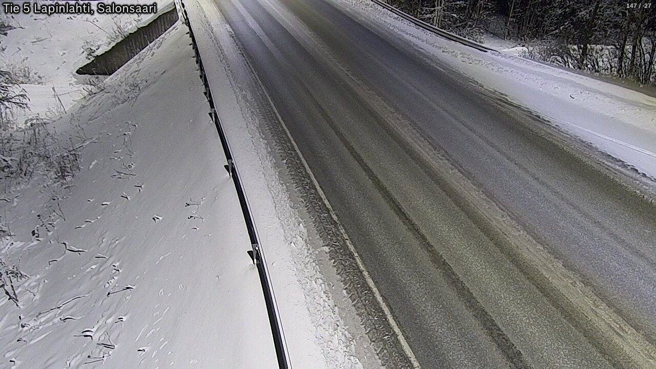 Weather Camera Image Road 5 Lapinlahti, Salonsaari, Lapinlahti, Pohjois-Savo