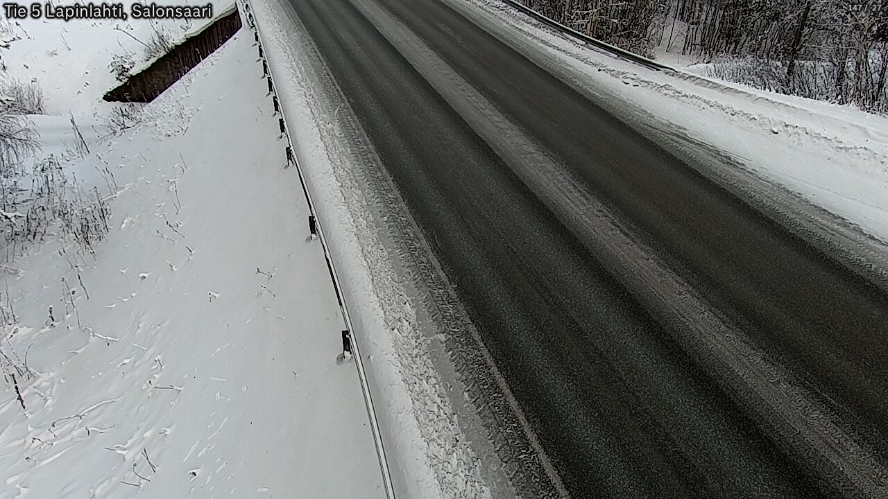 Weather Camera Image Road 5 Lapinlahti, Salonsaari, Lapinlahti, Pohjois-Savo