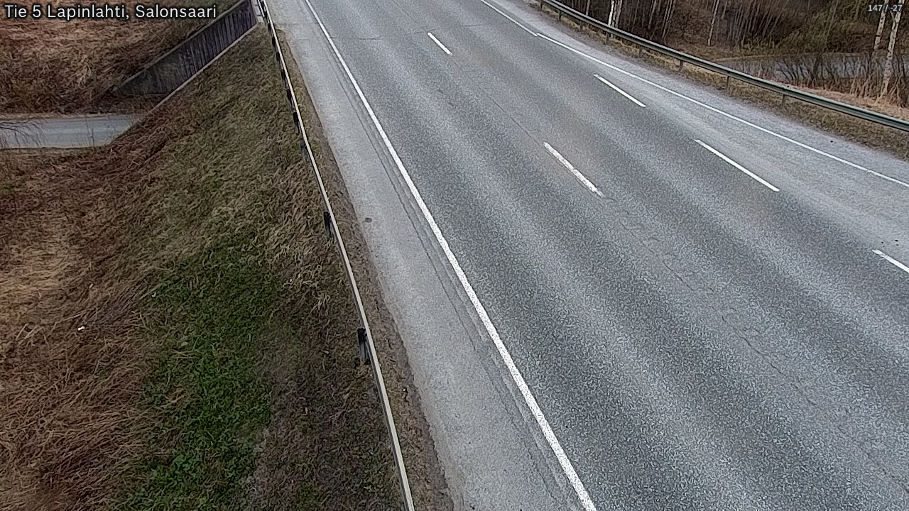 Weather Camera Image Road 5 Lapinlahti, Salonsaari, Lapinlahti, Pohjois-Savo