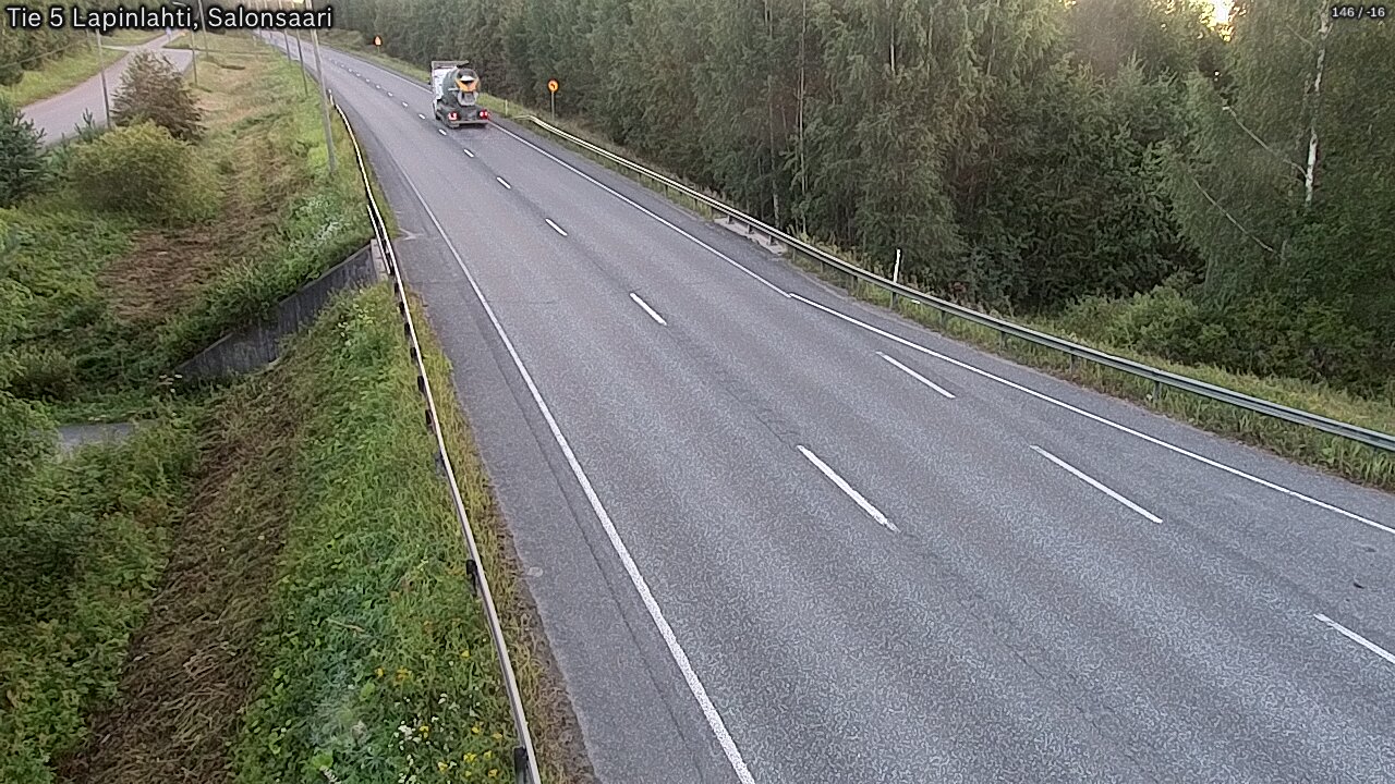 Weather Camera Image Road 5 Lapinlahti, Salonsaari, Lapinlahti, Pohjois-Savo