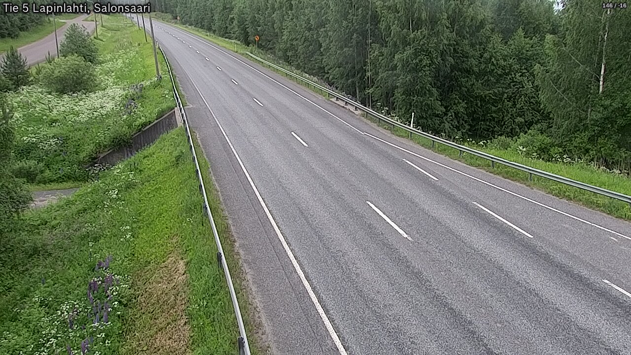 Kelikamerat Kuva Tie 5 Lapinlahti, Salonsaari, Lapinlahti, Pohjois-Savo