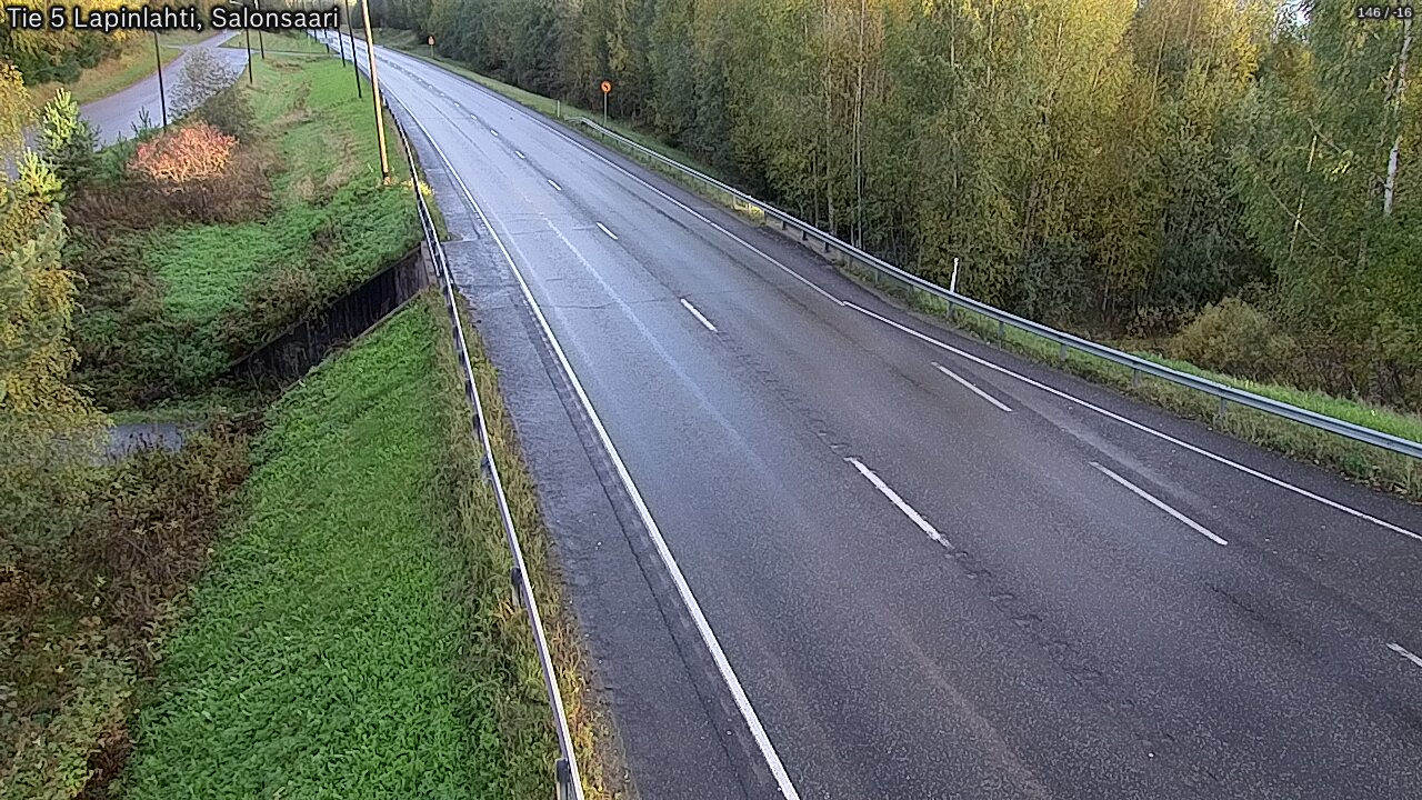 Weather Camera Image Road 5 Lapinlahti, Salonsaari, Lapinlahti, Pohjois-Savo