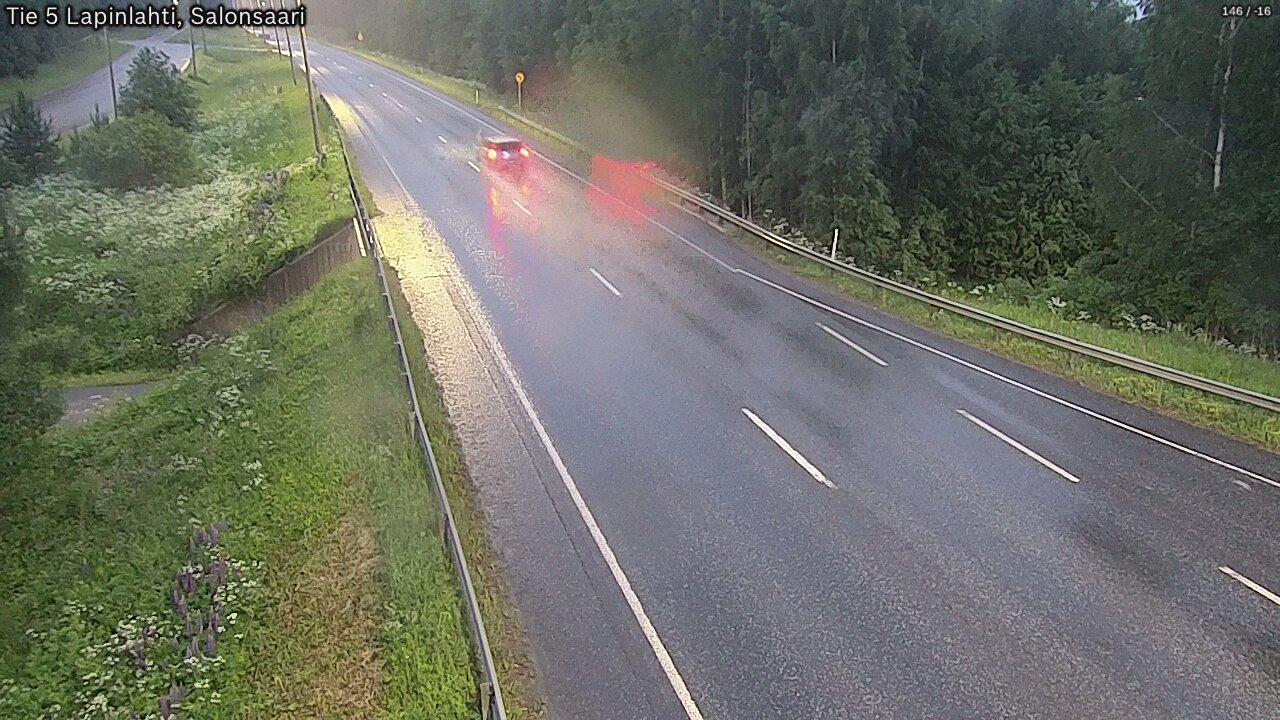 Kelikamerat Kuva Tie 5 Lapinlahti, Salonsaari, Lapinlahti, Pohjois-Savo