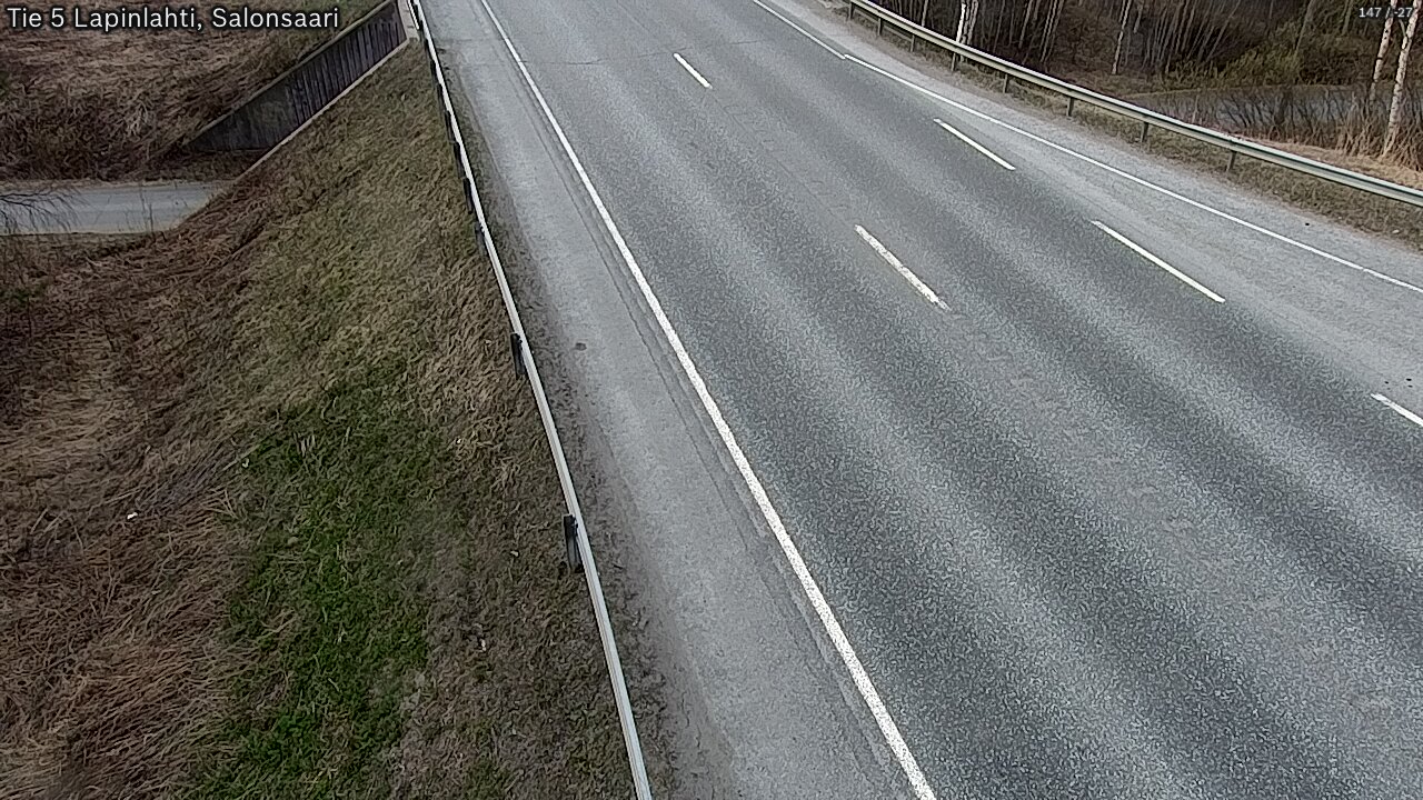 Weather Camera Image Väg 5 Lapinlax, Salonsaari, Lapinlahti, Pohjois-Savo