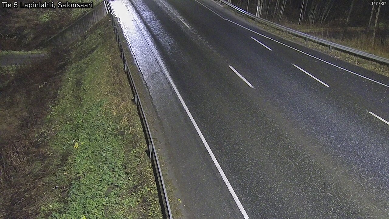 Weather Camera Image Road 5 Lapinlahti, Salonsaari, Lapinlahti, Pohjois-Savo