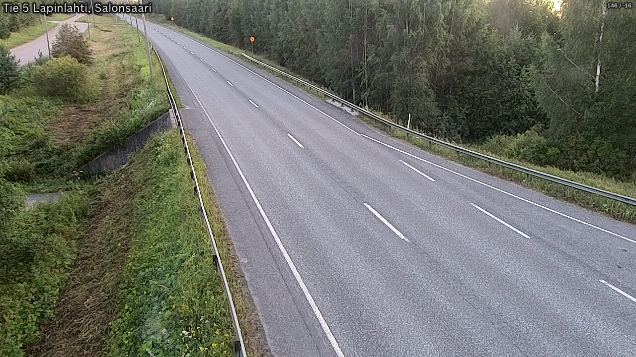 Kelikamerat Kuva Tie 5 Lapinlahti, Salonsaari, Lapinlahti, Pohjois-Savo