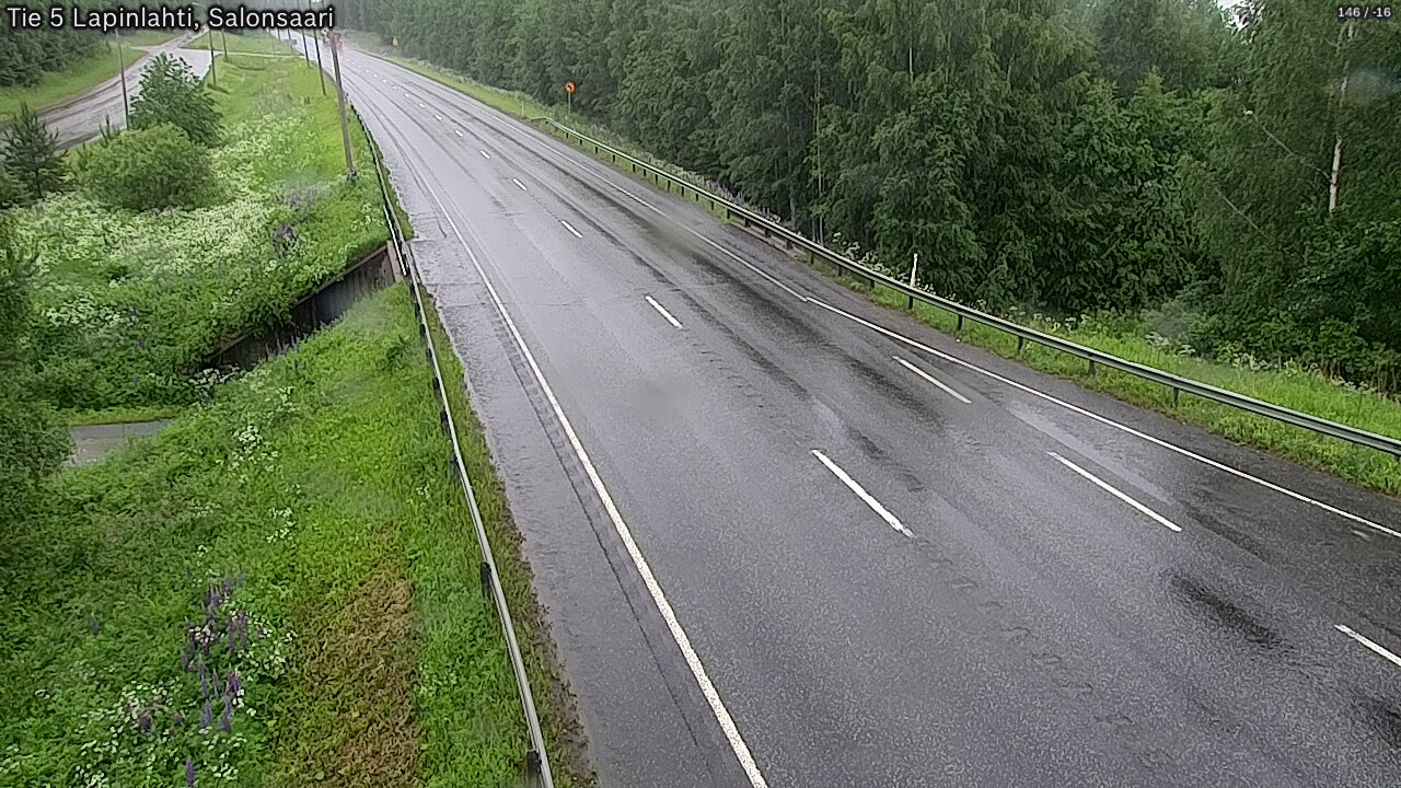 Weather Camera Image Väg 5 Lapinlax, Salonsaari, Lapinlahti, Pohjois-Savo