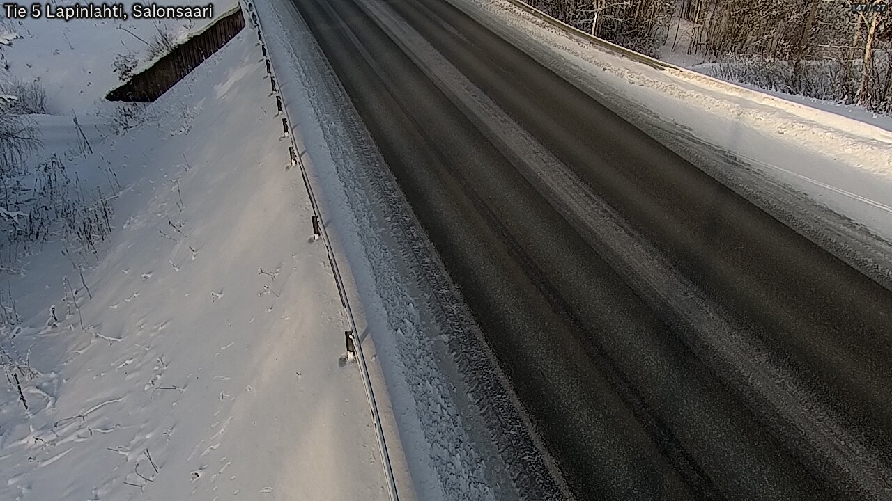 Weather Camera Image Road 5 Lapinlahti, Salonsaari, Lapinlahti, Pohjois-Savo