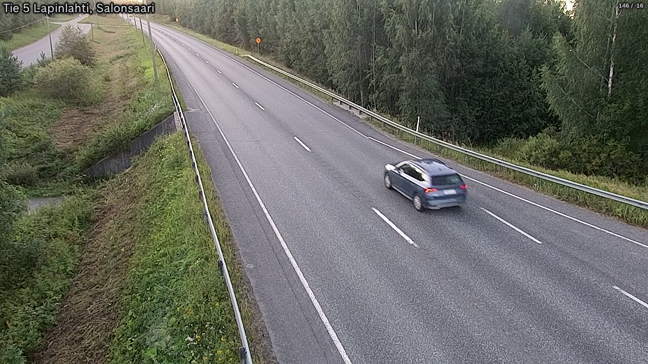 Kelikamerat Kuva Tie 5 Lapinlahti, Salonsaari, Lapinlahti, Pohjois-Savo