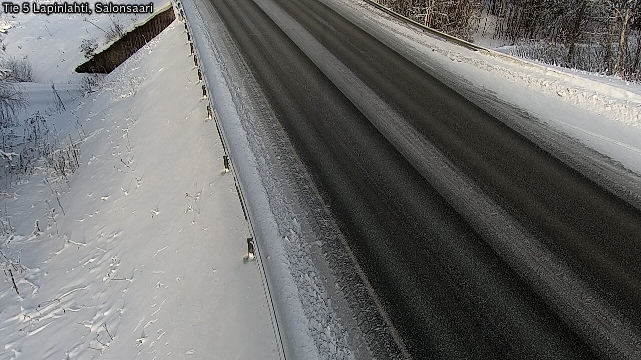 Weather Camera Image Road 5 Lapinlahti, Salonsaari, Lapinlahti, Pohjois-Savo