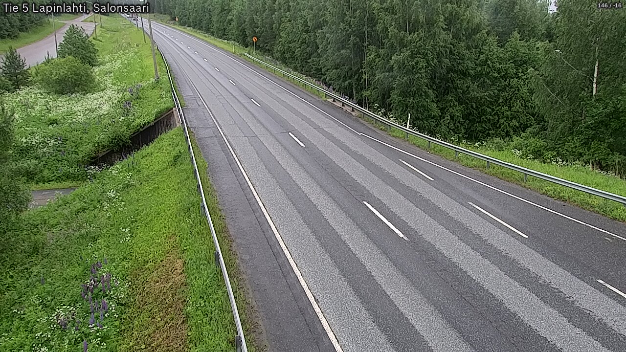 Weather Camera Image Väg 5 Lapinlax, Salonsaari, Lapinlahti, Pohjois-Savo