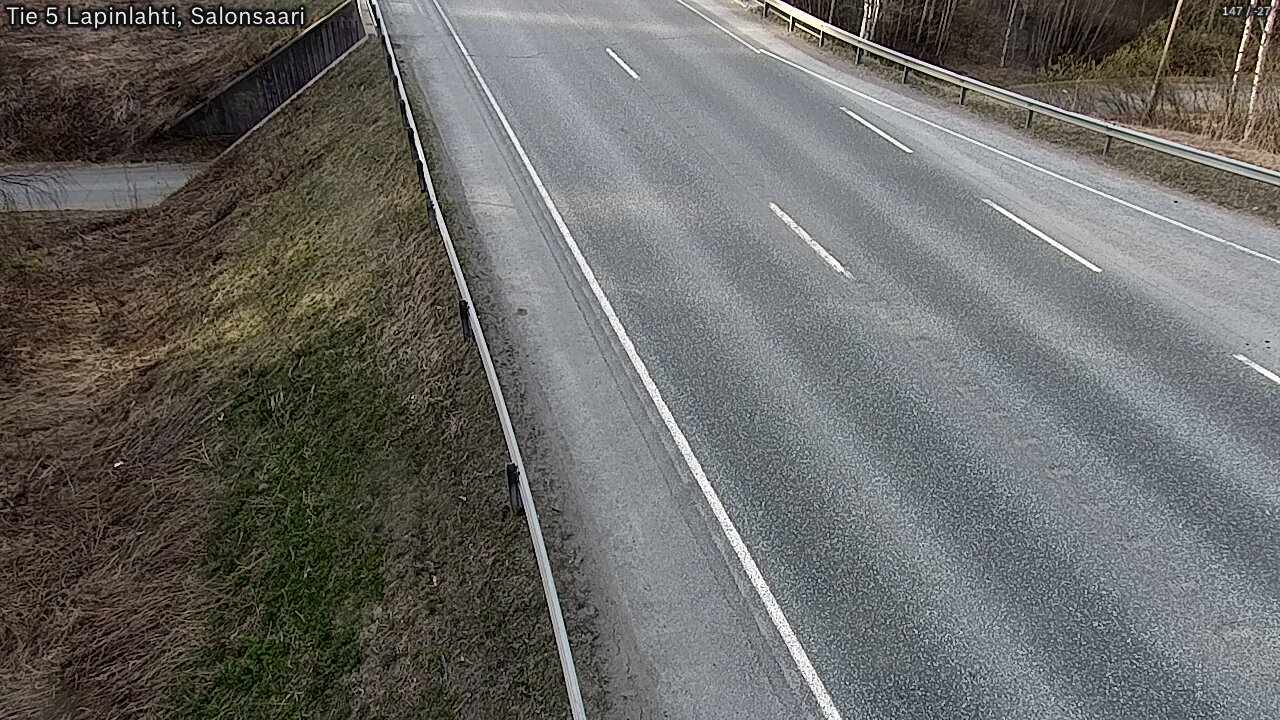 Weather Camera Image Väg 5 Lapinlax, Salonsaari, Lapinlahti, Pohjois-Savo