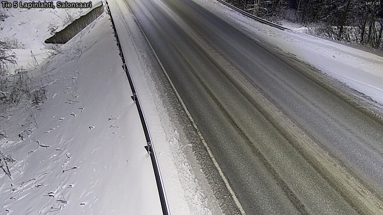 Weather Camera Image Road 5 Lapinlahti, Salonsaari, Lapinlahti, Pohjois-Savo