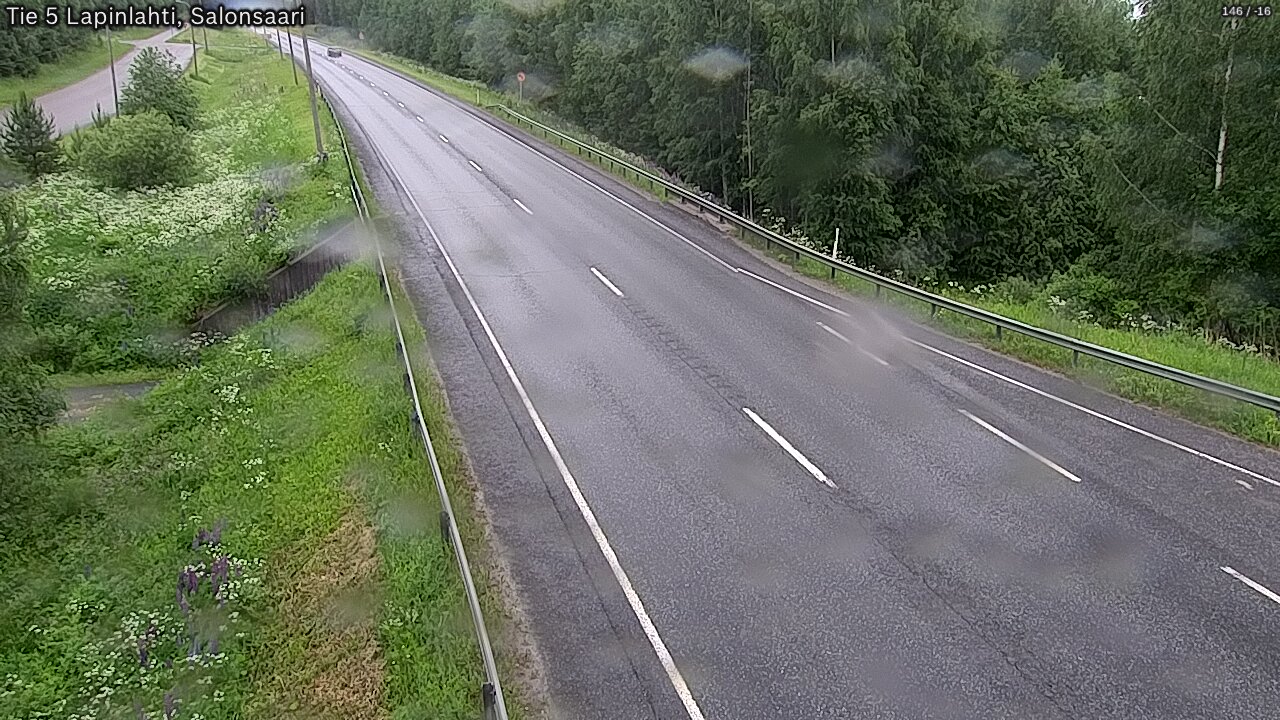 Kelikamerat Kuva Tie 5 Lapinlahti, Salonsaari, Lapinlahti, Pohjois-Savo