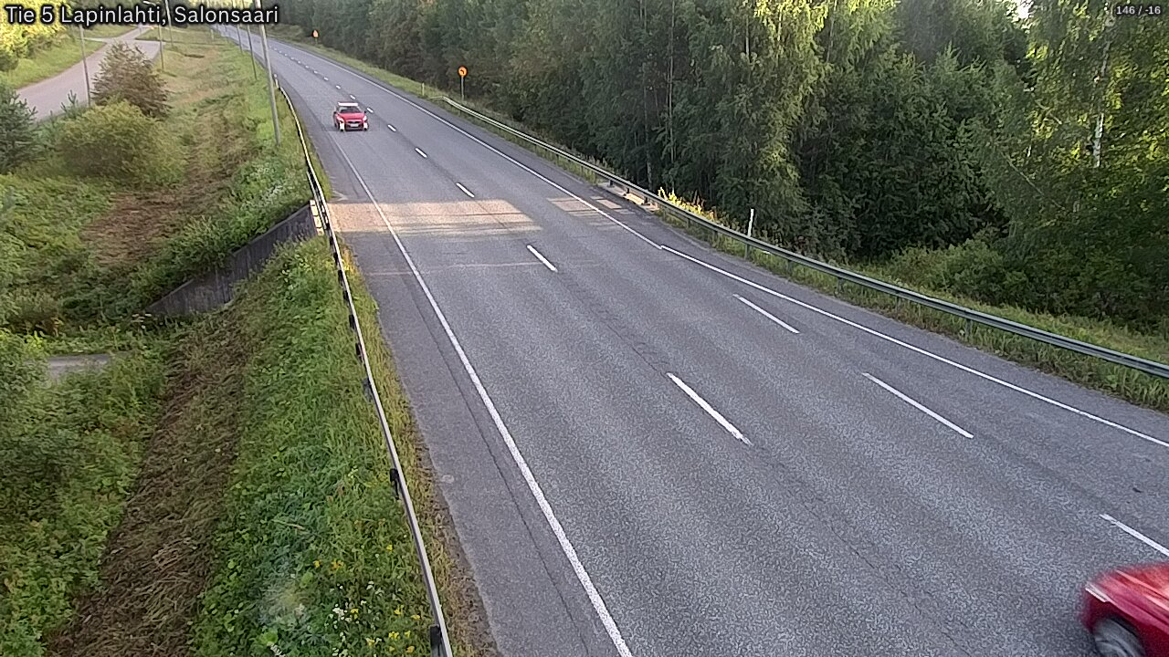 Weather Camera Image Road 5 Lapinlahti, Salonsaari, Lapinlahti, Pohjois-Savo