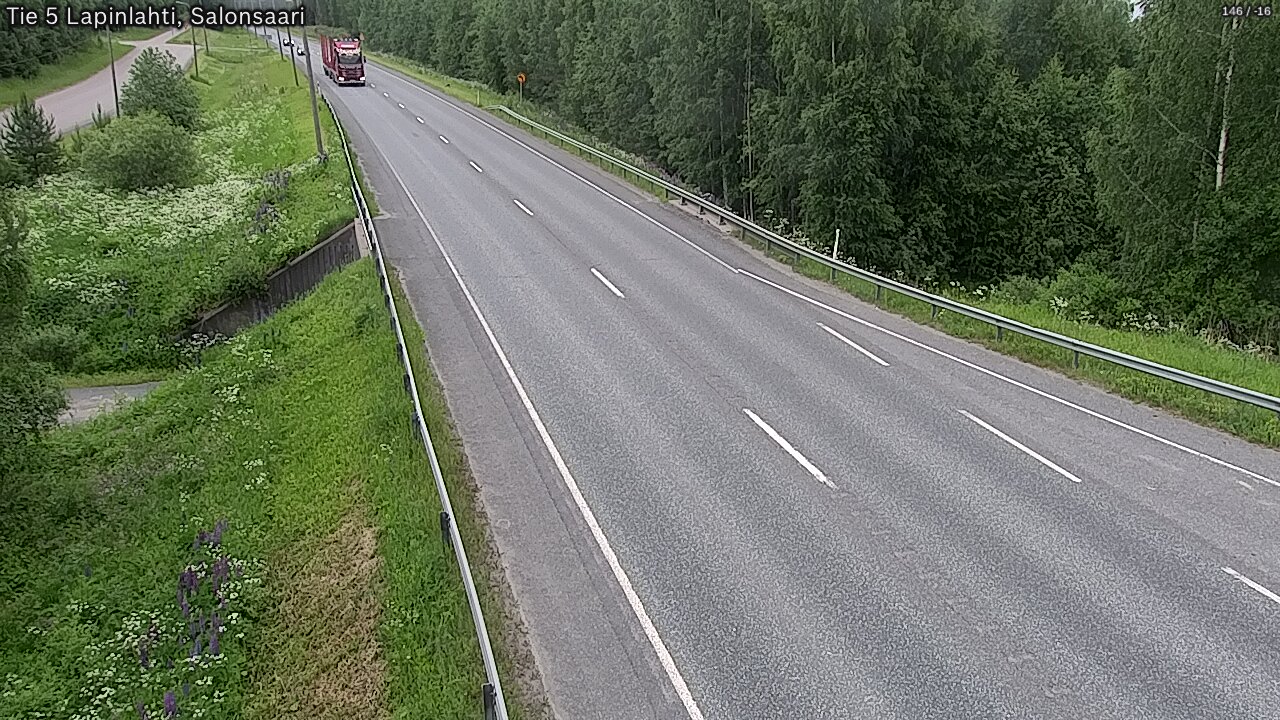 Kelikamerat Kuva Tie 5 Lapinlahti, Salonsaari, Lapinlahti, Pohjois-Savo