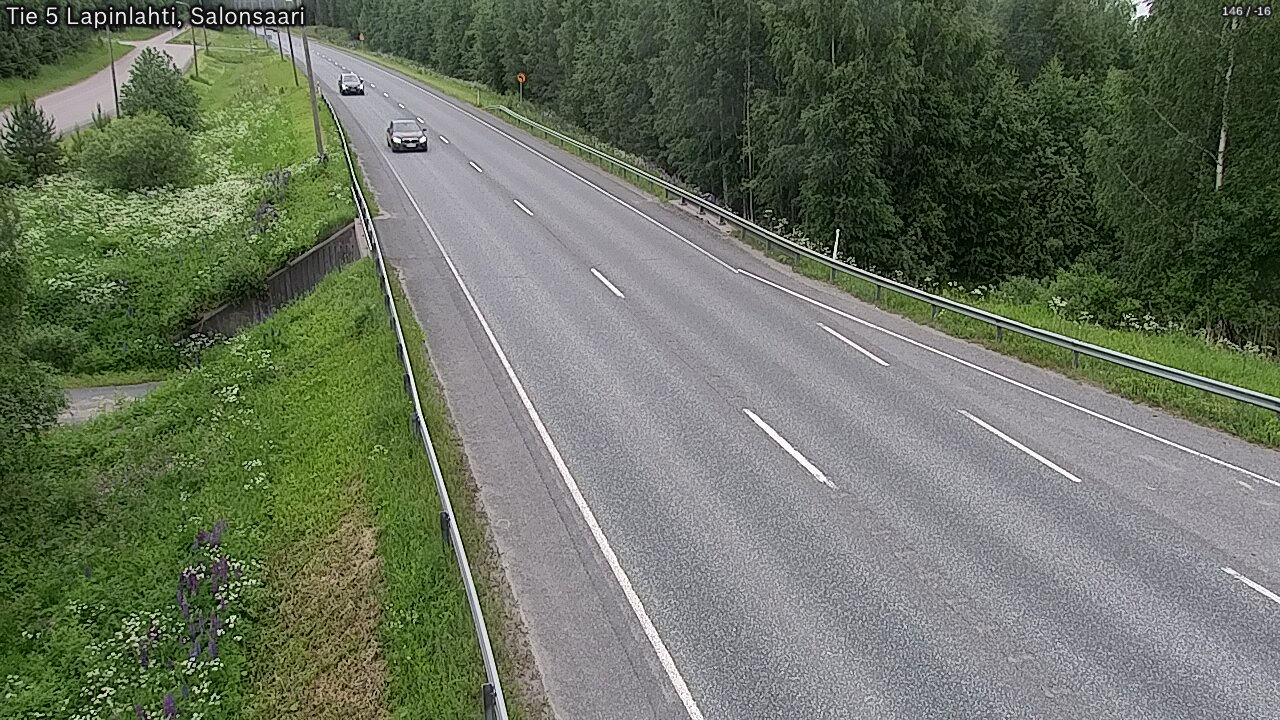 Kelikamerat Kuva Tie 5 Lapinlahti, Salonsaari, Lapinlahti, Pohjois-Savo