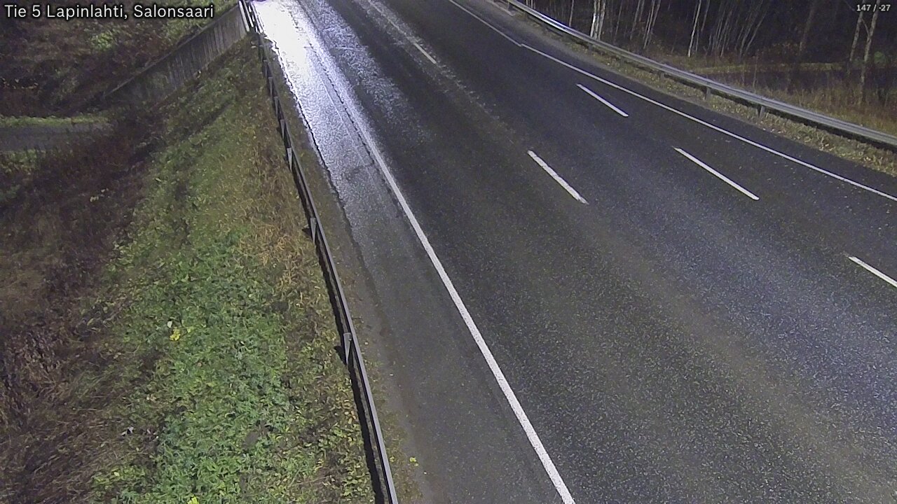 Weather Camera Image Road 5 Lapinlahti, Salonsaari, Lapinlahti, Pohjois-Savo