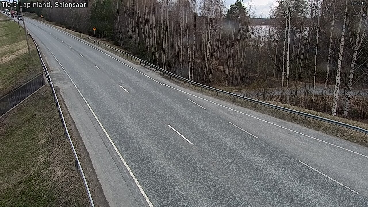 Weather Camera Image Road 5 Lapinlahti, Salonsaari, Lapinlahti, Pohjois-Savo