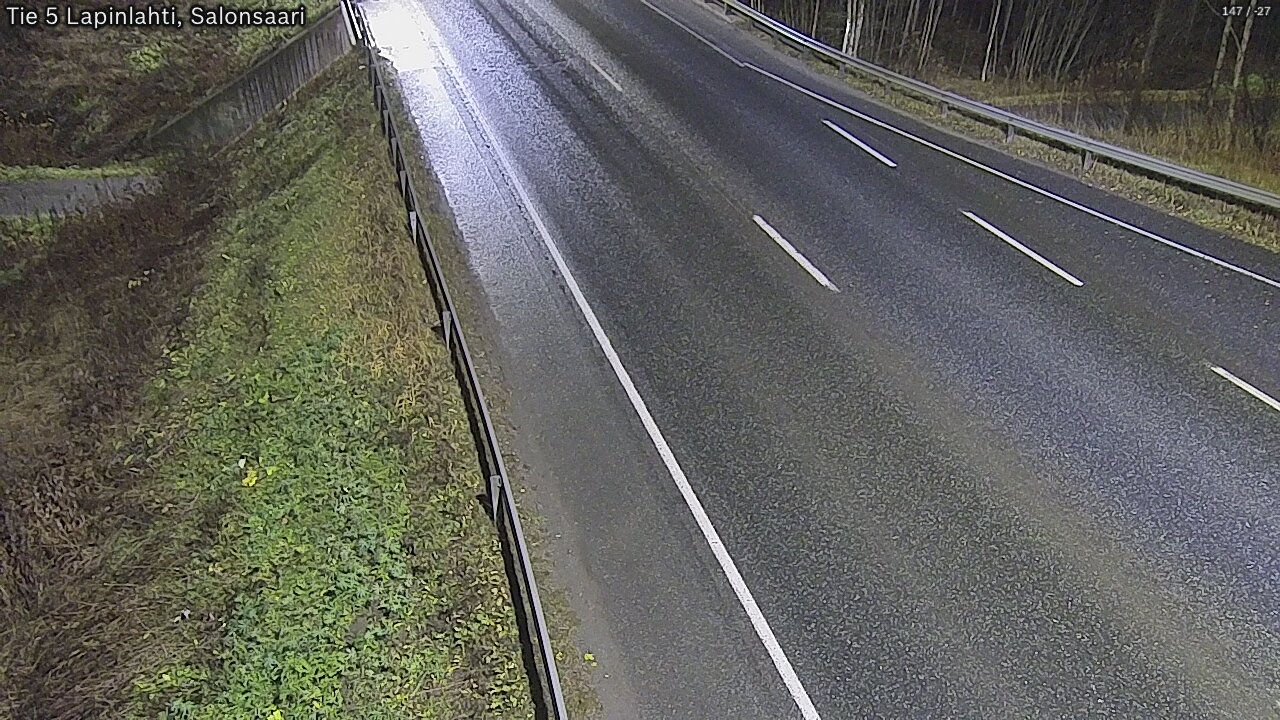Weather Camera Image Väg 5 Lapinlax, Salonsaari, Lapinlahti, Pohjois-Savo
