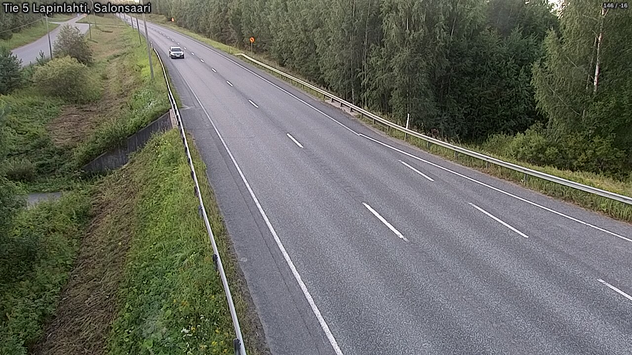 Kelikamerat Kuva Tie 5 Lapinlahti, Salonsaari, Lapinlahti, Pohjois-Savo