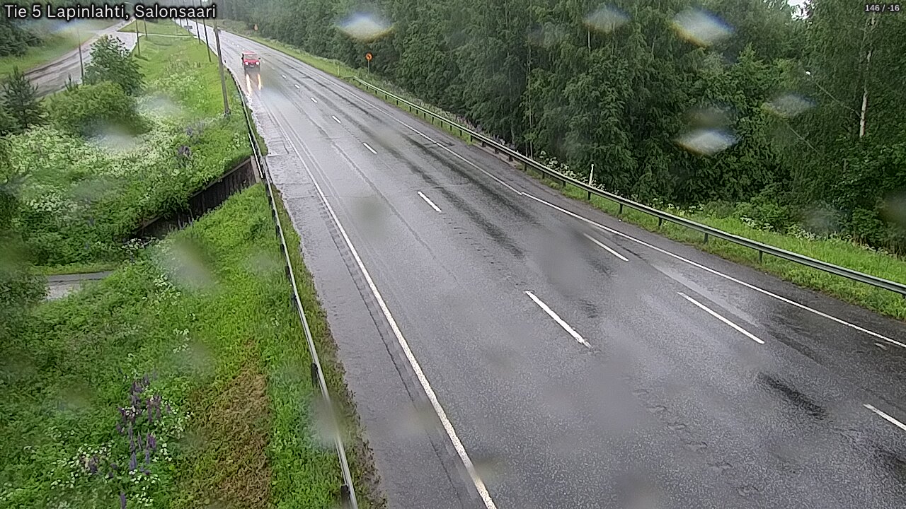 Weather Camera Image Väg 5 Lapinlax, Salonsaari, Lapinlahti, Pohjois-Savo