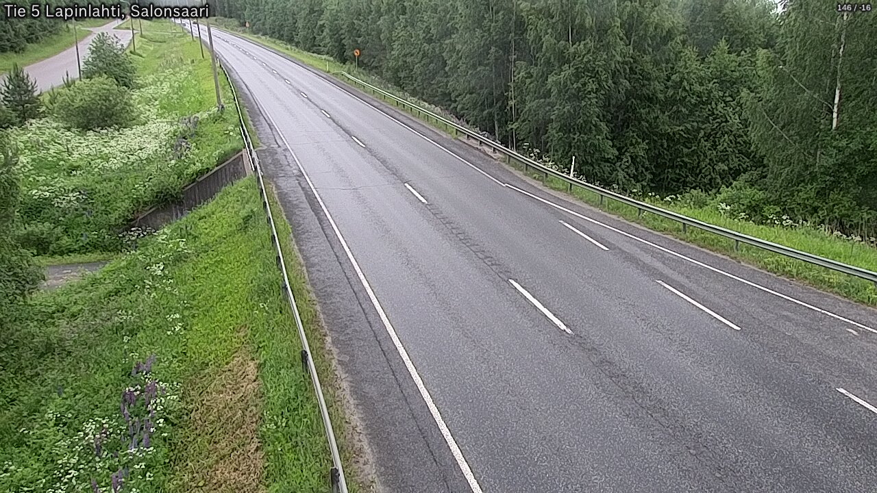 Kelikamerat Kuva Tie 5 Lapinlahti, Salonsaari, Lapinlahti, Pohjois-Savo