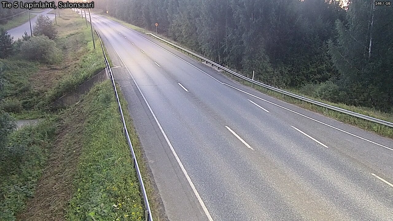 Kelikamerat Kuva Tie 5 Lapinlahti, Salonsaari, Lapinlahti, Pohjois-Savo