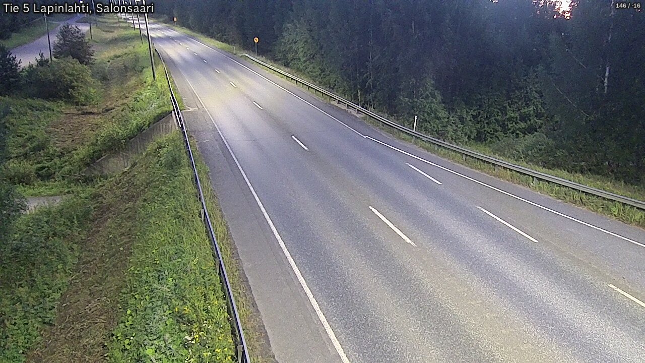 Kelikamerat Kuva Tie 5 Lapinlahti, Salonsaari, Lapinlahti, Pohjois-Savo