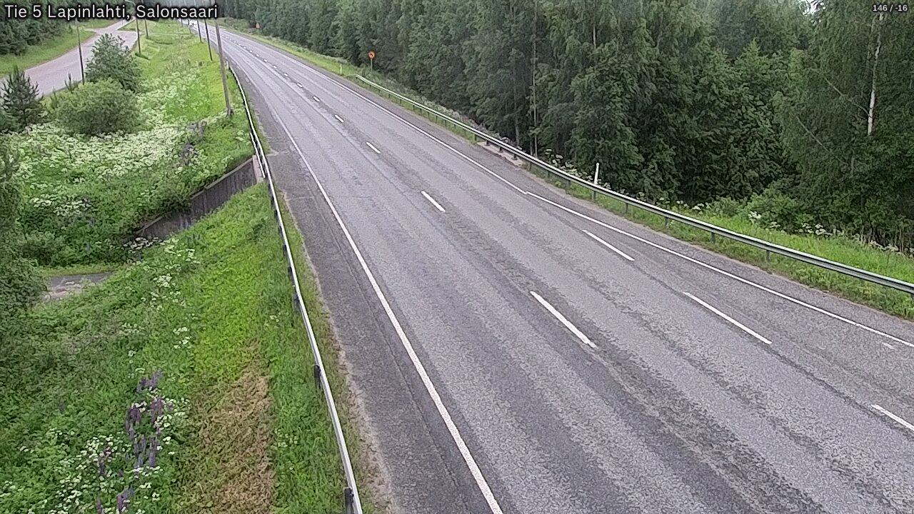 Kelikamerat Kuva Tie 5 Lapinlahti, Salonsaari, Lapinlahti, Pohjois-Savo
