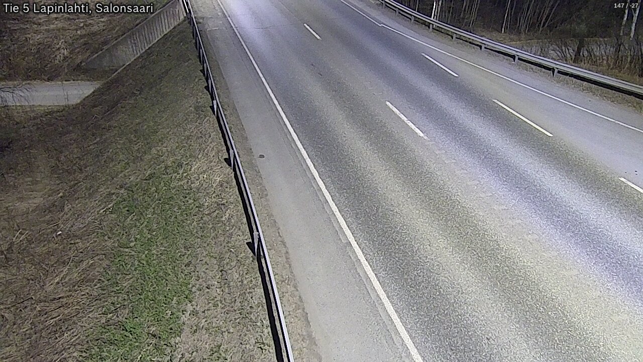 Weather Camera Image Väg 5 Lapinlax, Salonsaari, Lapinlahti, Pohjois-Savo