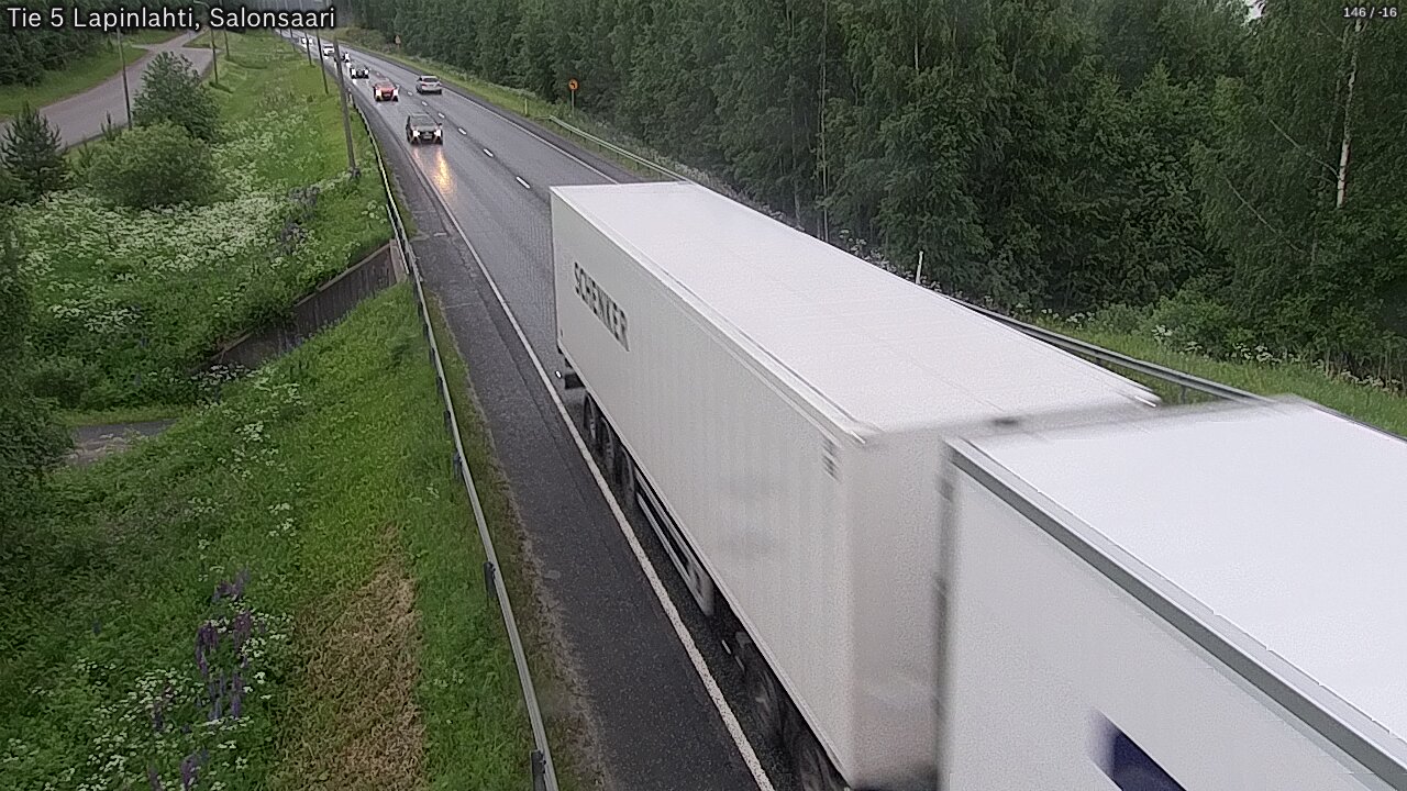 Kelikamerat Kuva Tie 5 Lapinlahti, Salonsaari, Lapinlahti, Pohjois-Savo