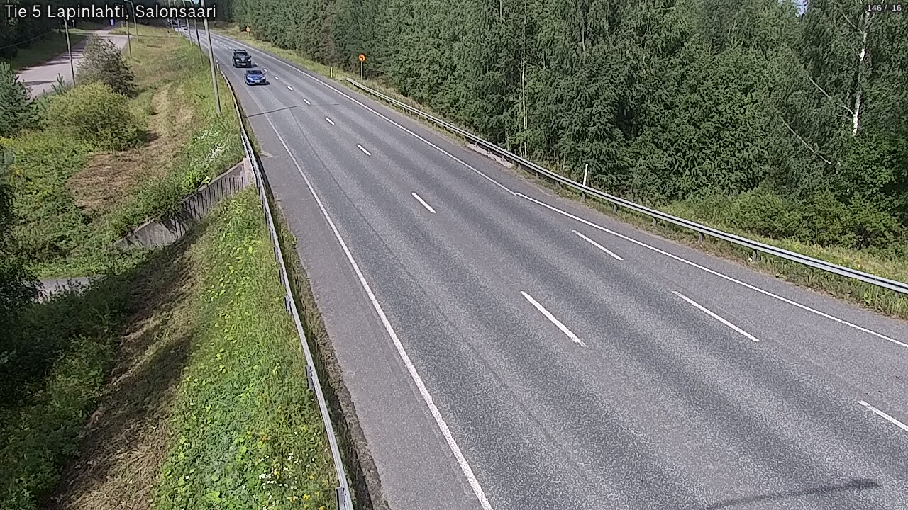 Kelikamerat Kuva Tie 5 Lapinlahti, Salonsaari, Lapinlahti, Pohjois-Savo