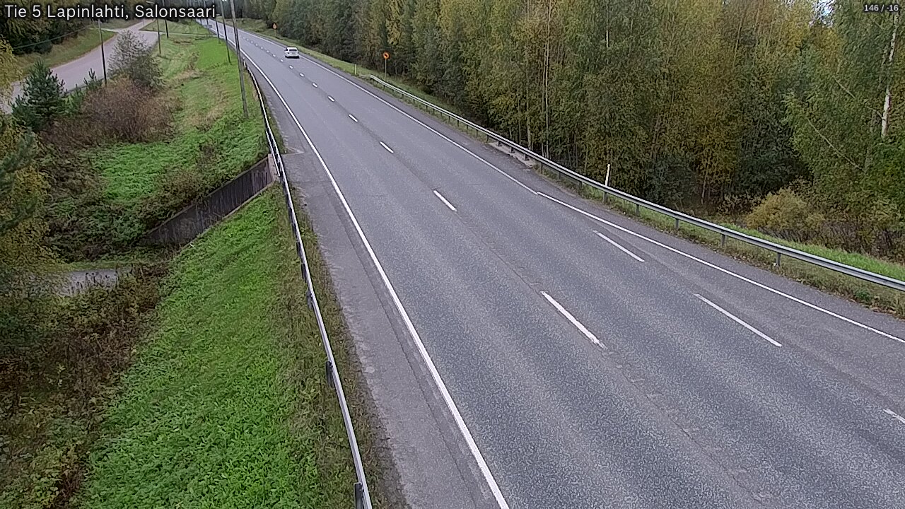 Weather Camera Image Road 5 Lapinlahti, Salonsaari, Lapinlahti, Pohjois-Savo