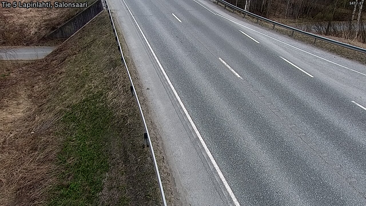 Weather Camera Image Road 5 Lapinlahti, Salonsaari, Lapinlahti, Pohjois-Savo