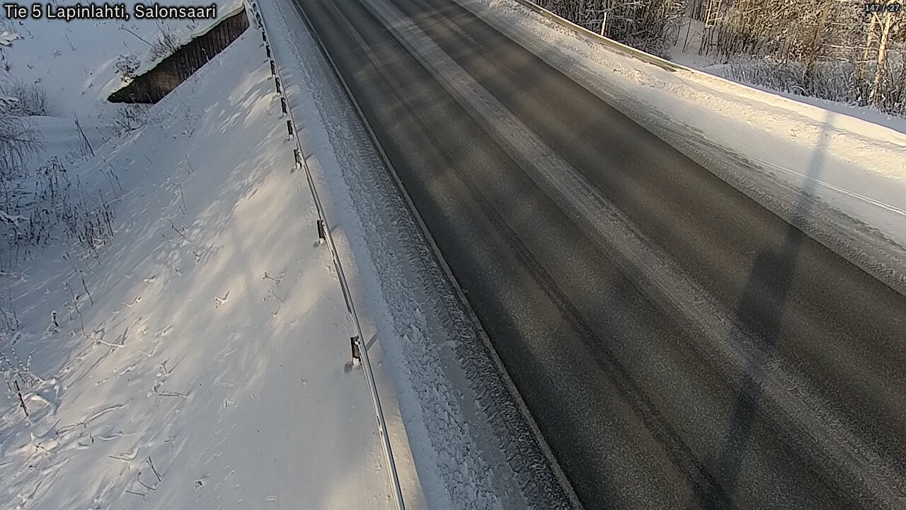 Weather Camera Image Road 5 Lapinlahti, Salonsaari, Lapinlahti, Pohjois-Savo