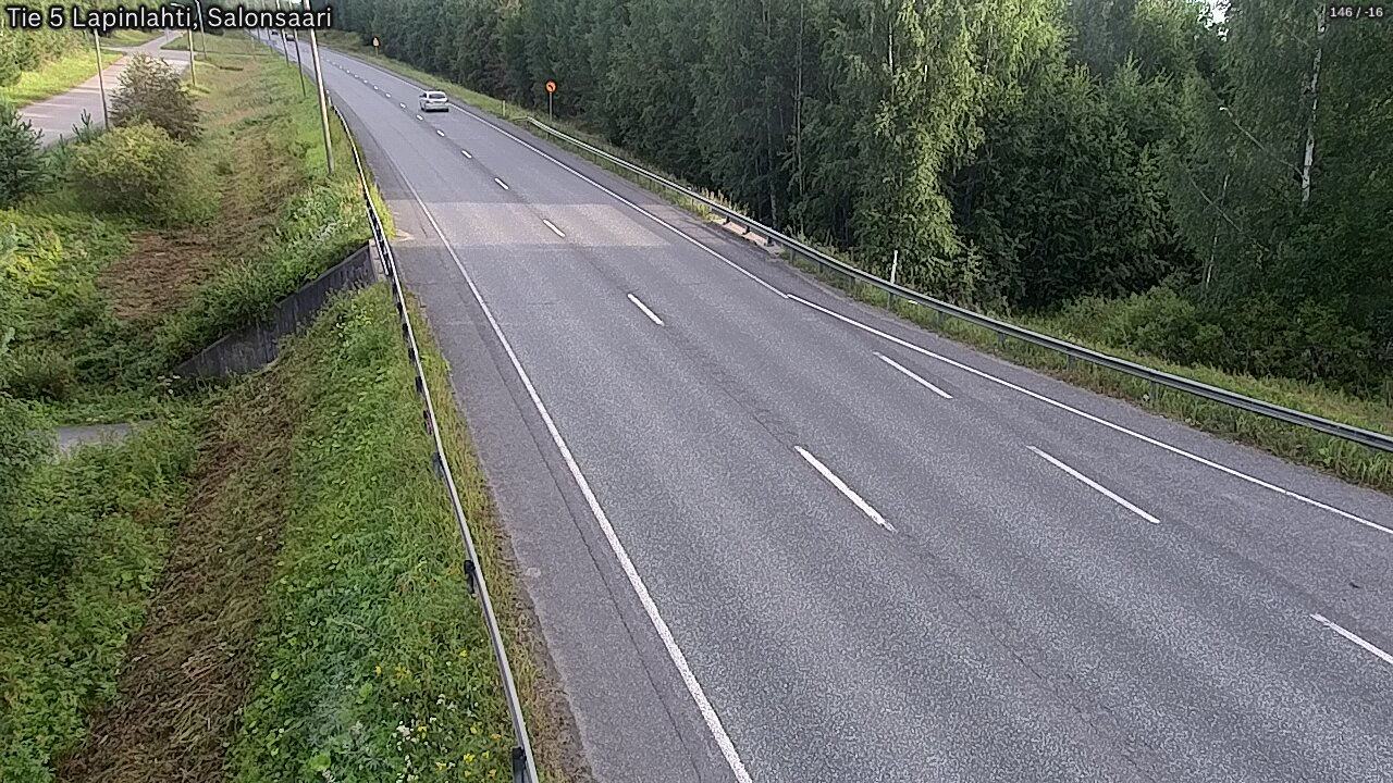 Weather Camera Image Väg 5 Lapinlax, Salonsaari, Lapinlahti, Pohjois-Savo