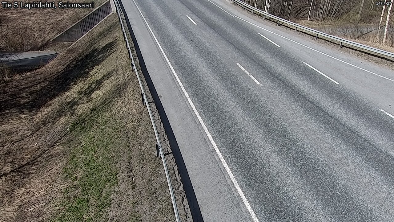 Weather Camera Image Väg 5 Lapinlax, Salonsaari, Lapinlahti, Pohjois-Savo