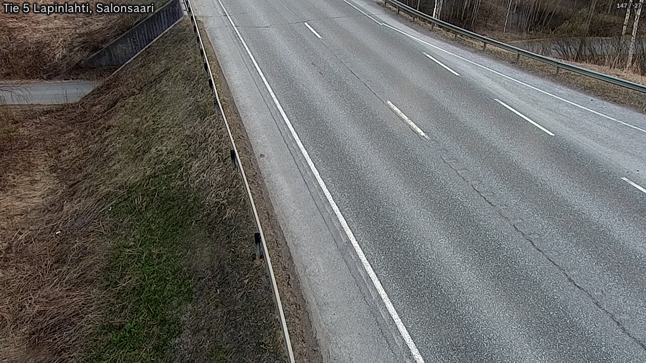 Weather Camera Image Väg 5 Lapinlax, Salonsaari, Lapinlahti, Pohjois-Savo