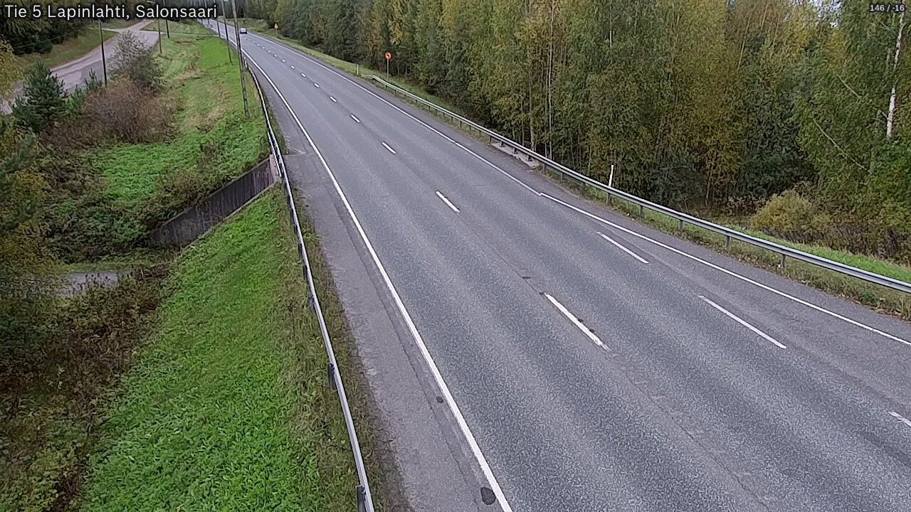 Weather Camera Image Road 5 Lapinlahti, Salonsaari, Lapinlahti, Pohjois-Savo