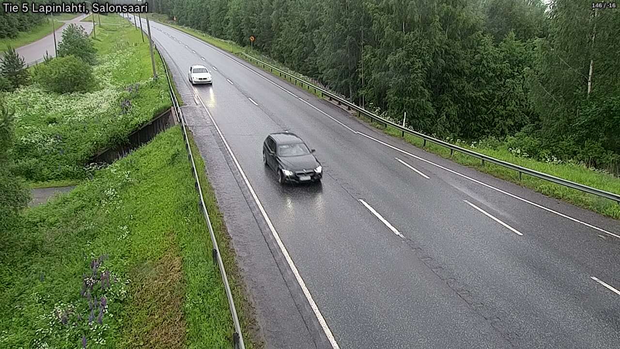 Weather Camera Image Väg 5 Lapinlax, Salonsaari, Lapinlahti, Pohjois-Savo