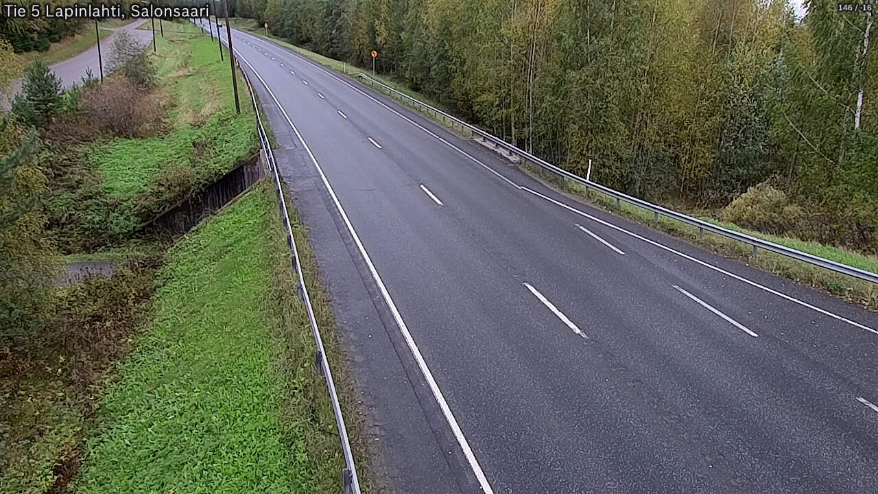Weather Camera Image Road 5 Lapinlahti, Salonsaari, Lapinlahti, Pohjois-Savo