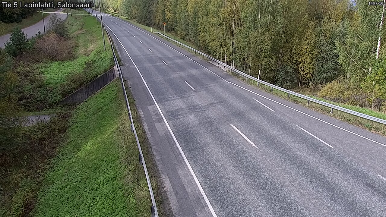 Weather Camera Image Road 5 Lapinlahti, Salonsaari, Lapinlahti, Pohjois-Savo