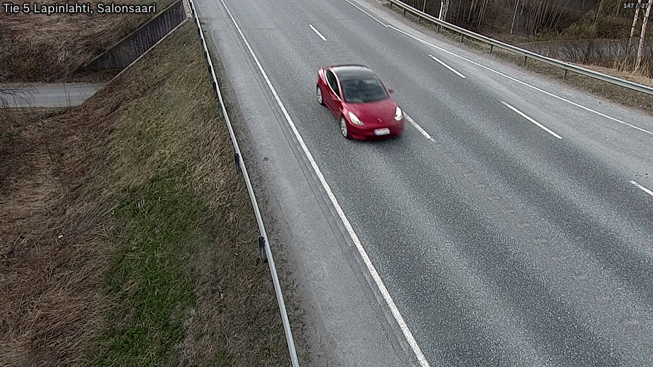 Weather Camera Image Väg 5 Lapinlax, Salonsaari, Lapinlahti, Pohjois-Savo