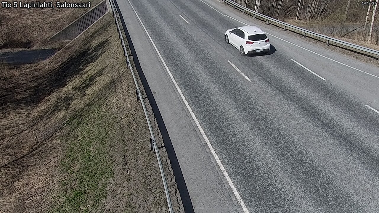 Weather Camera Image Väg 5 Lapinlax, Salonsaari, Lapinlahti, Pohjois-Savo