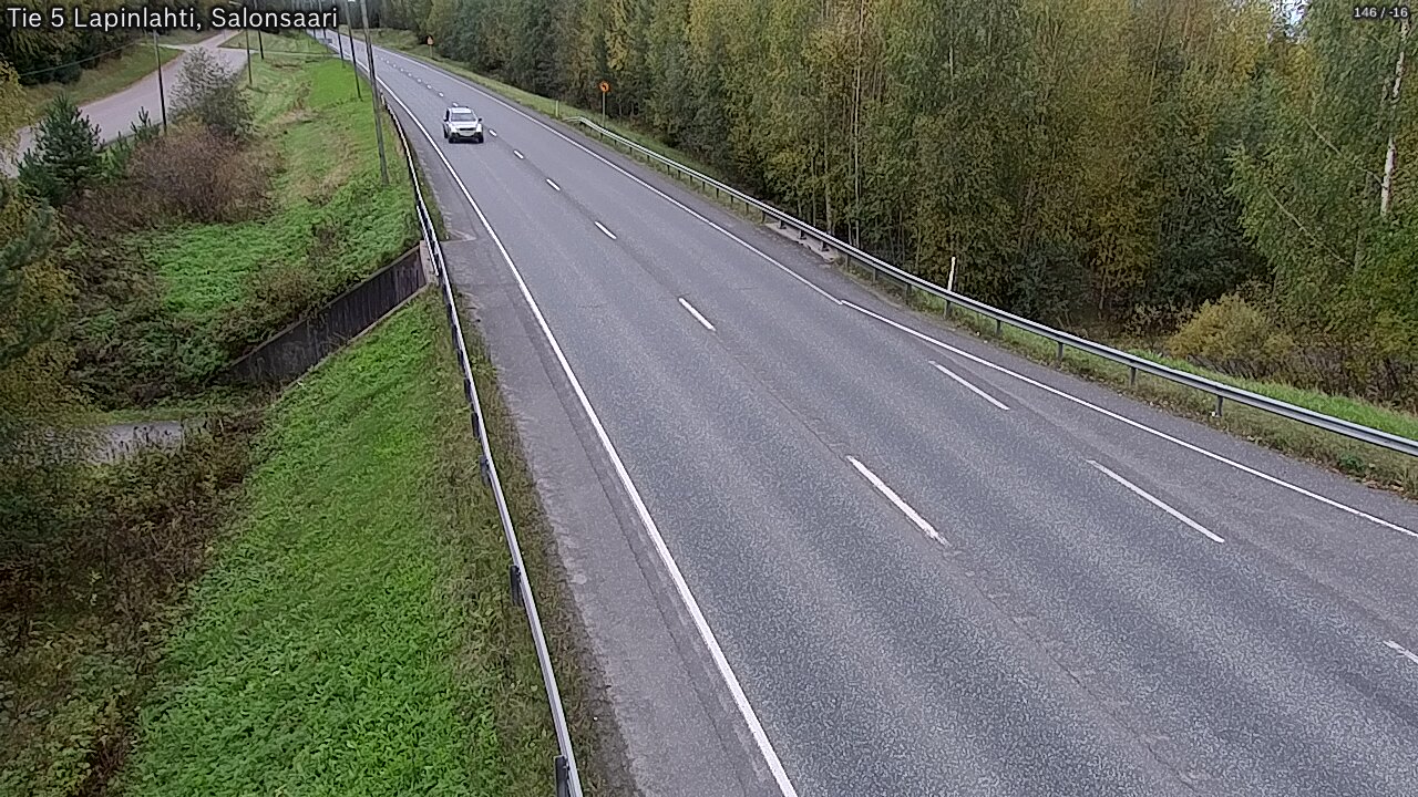 Weather Camera Image Road 5 Lapinlahti, Salonsaari, Lapinlahti, Pohjois-Savo
