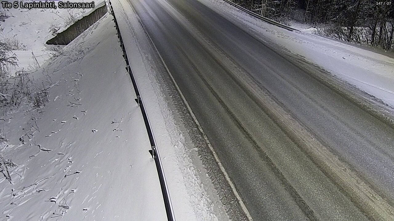 Weather Camera Image Road 5 Lapinlahti, Salonsaari, Lapinlahti, Pohjois-Savo