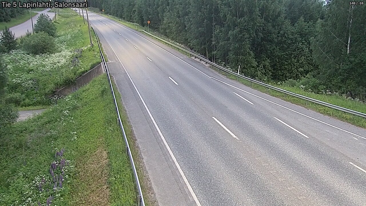 Kelikamerat Kuva Tie 5 Lapinlahti, Salonsaari, Lapinlahti, Pohjois-Savo