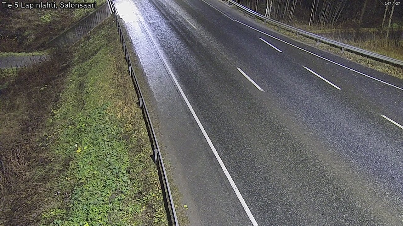 Weather Camera Image Road 5 Lapinlahti, Salonsaari, Lapinlahti, Pohjois-Savo